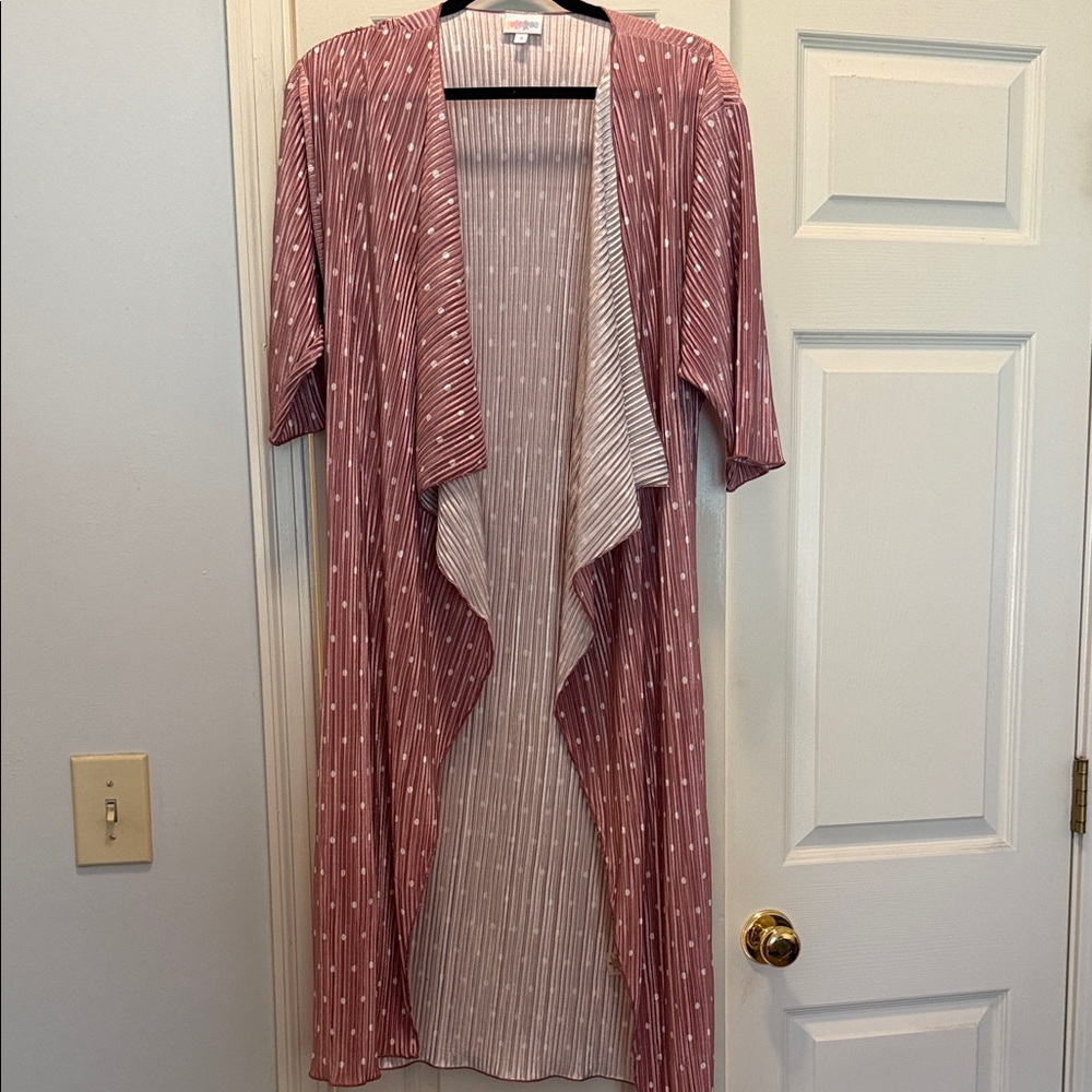 Polka dot kimono